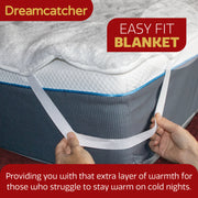 Dreamcatcher Dreamcatcher Single Electric Blanket | Fleece Fitted Heated Under Blanket