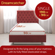 Dreamcatcher Dreamcatcher Single Electric Blanket | Fully Fitted Heated Fleece Under Blanket