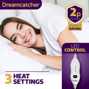 Dreamcatcher Dreamcatcher Single Electric Blanket | Fully Fitted Heated Under Blanket