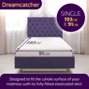 Dreamcatcher Dreamcatcher Single Electric Blanket | Fully Fitted Heated Under Blanket