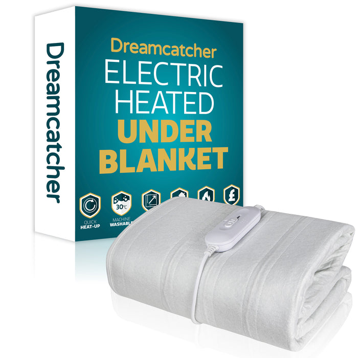 Dreamcatcher Dreamcatcher Single Electric Fully Fitted Under Blanket Mattress Cover