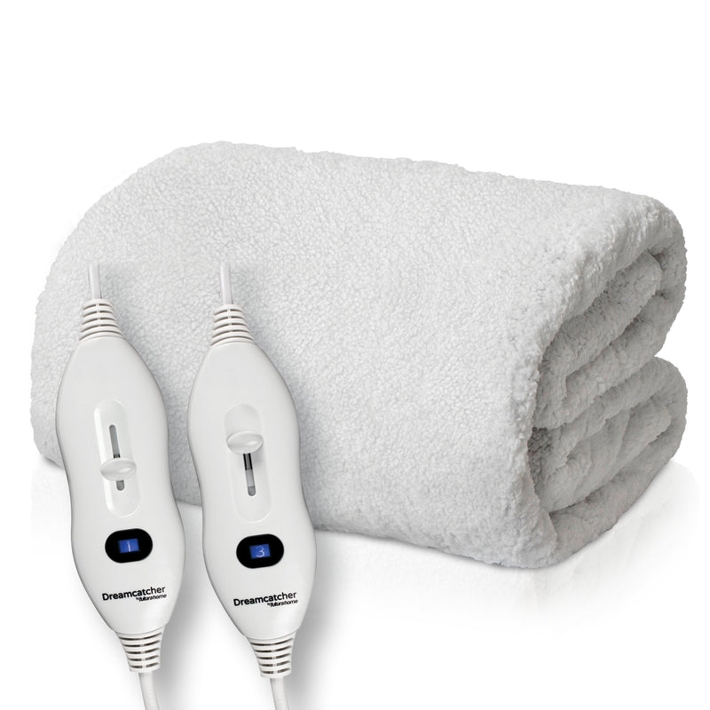 Dreamcatcher Dreamcatcher Super King Electric Fleece Underblanket Heated Blanket