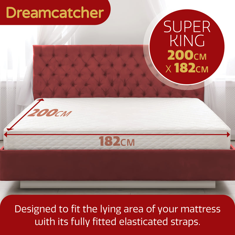 Dreamcatcher Dreamcatcher Super King Electric Fully Fitted Under Blanket | Dual Control
