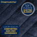 Dreamcatcher Dreamcatcher XL Electric Blanket | Navy Blue Heated Fleece Over Throw