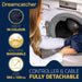 Dreamcatcher Dreamcatcher XL Electric Blanket | Navy Blue Heated Fleece Over Throw