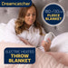 Dreamcatcher Dreamcatcher XL Electric Blanket | Pink Heated Fleece Over Throw