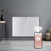 Futura Futura 1000W White Glass Electric Panel Heater WiFi Wall Mounted