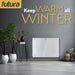 Futura Futura 1000W White Glass Electric Panel Heater WiFi Wall Mounted