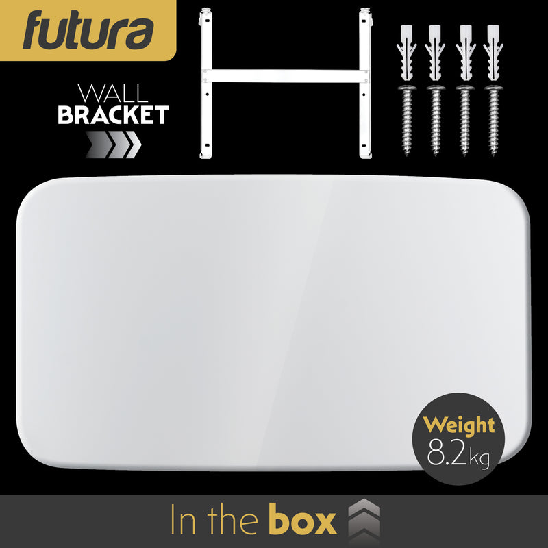 Futura Futura 1500W White WiFi Smart Curved Panel Heater Wall Mounted