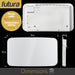 Futura Futura 2000W White WiFi Smart Curved Panel Heater Wall Mounted