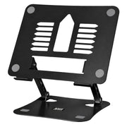 Futura Futura Adjustable Laptop Computer Stand | Foldable Notebook Riser - Black