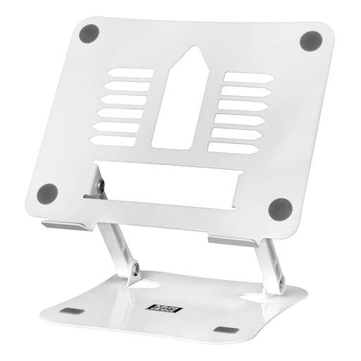 Futura Futura Adjustable Laptop Computer Stand | Foldable Notebook Riser - White