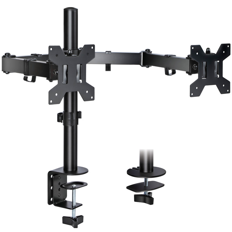 Futura Direct Futura Dual Monitor Arm Desk Mount for 13–27 Inch Screens