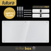 Futura Direct Futura Electric Glass Panel Heater 2000W White