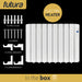 Futura Futura Electric Oil Radiator Heater | 1500W Wall Mounted Space Heater