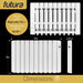 Futura Futura Electric Oil Radiator Heater | 1800W Wall Mounted Space Heater