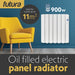 Futura Futura Electric Oil Radiator Heater | 900W Wall Mounted Space Heater