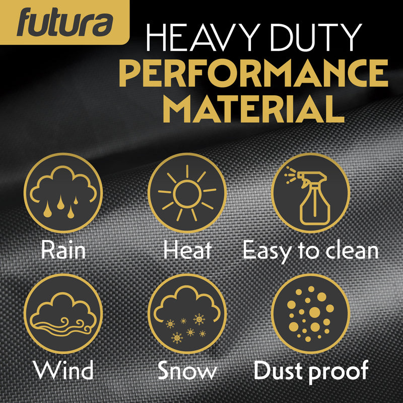 Futura Futura Extra Large BBQ Cover | Waterproof Heavy Duty Grill Cover 152cm