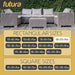 Futura Futura Garden Furniture Cover Outdoors | Waterproof Rectangular 180cm