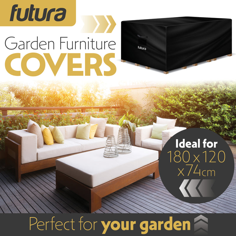 Futura Futura Garden Furniture Cover Outdoors | Waterproof Rectangular 180cm