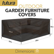 Futura Futura Garden Furniture Cover Outdoors | Waterproof Rectangular 280cm