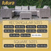 Futura Futura Garden Furniture Cover Outdoors | Waterproof Rectangular 300cm