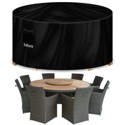Futura Futura Garden Furniture Cover Outdoors | Waterproof Round 128cm