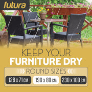 Futura Futura Garden Furniture Cover Outdoors | Waterproof Round 190cm