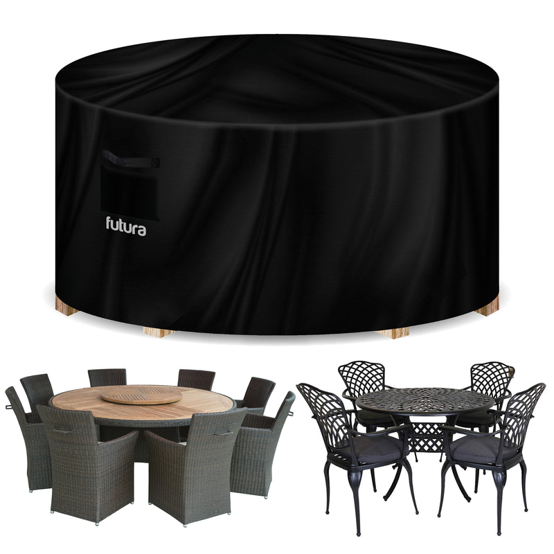 Futura Futura Garden Furniture Cover Outdoors | Waterproof Round 190cm