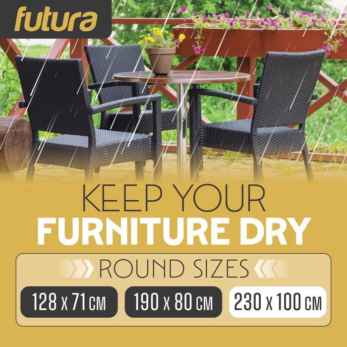Futura Futura Garden Furniture Cover Outdoors | Waterproof Round 230cm