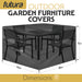Futura Futura Garden Furniture Cover Outdoors | Waterproof Square 150cm Cover
