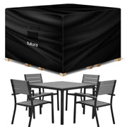 Futura Direct Futura Garden Furniture Cover Weatherproof 125 x 125 x 74cm Square Heavy Duty Rip Resistant Oxford Fabric