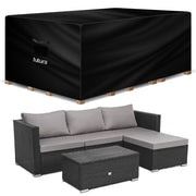 Futura Direct Futura Garden Furniture Cover Weatherproof 180 x 120 x 74cm Rectangular Heavy Duty Rip Resistant Oxford Fabric