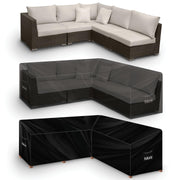 Futura Direct Futura Garden Furniture Cover Weatherproof 255 x 255 x 87 x 80cm V Shaped Heavy Duty Rip Resistant Oxford Fabric