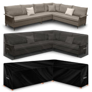 Futura Direct Futura Garden Furniture Cover Weatherproof 260 x 210 x 87 x 80cm V Shaped Heavy Duty Rip Resistant Oxford Fabric