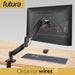 Futura Futura Gas Monitor Stand | 13–32” Computer Desk Screen Single Monitor Arm