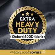 Futura Futura Large BBQ Cover | Waterproof Heavy Duty Barbecue Cover 132cm