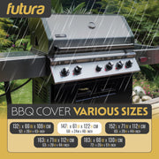 Futura Futura Large BBQ Cover | Waterproof Heavy Duty Barbecue Cover 147cm