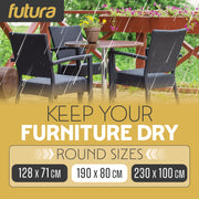 Futura Futura Lawn Furniture Outdoor Covers | Round Garden Covers 190cm