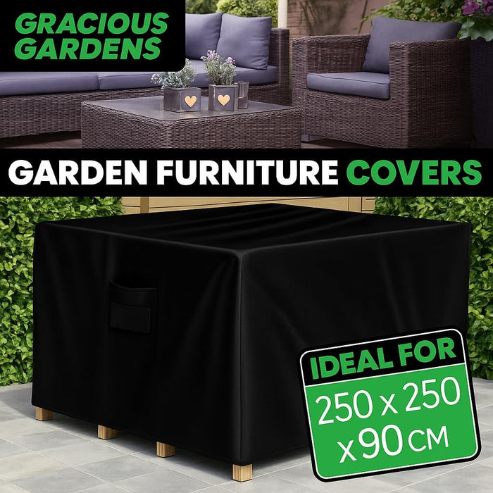 Futura Futura Lawn Furniture Outdoor Covers | Square Garden Covers 250cm