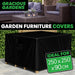 Futura Futura Lawn Furniture Outdoor Covers | Square Garden Covers 250cm