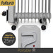 Futura Futura Oil Filled Radiator | 2500W Portable Electric Heater Grey