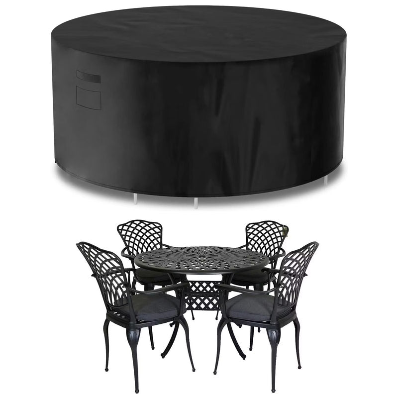 Futura Futura Round Garden Furniture Cover Waterproof 128x71cm 420D