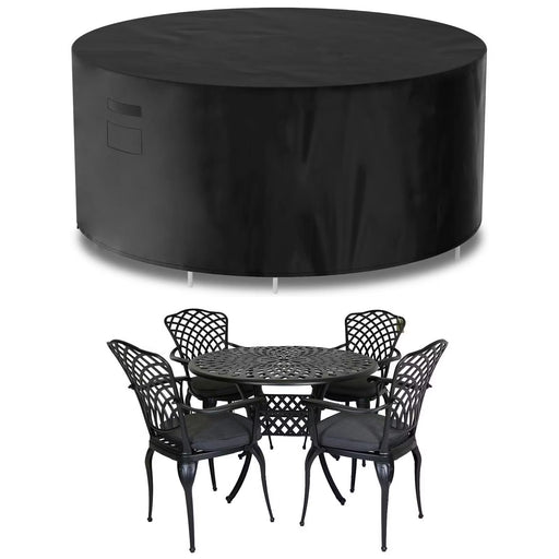 Futura Futura Round Garden Furniture Cover Waterproof 128x71cm 420D