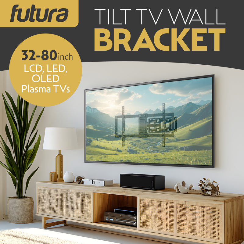 Futura Futura TV Bracket 32-80 Inch | Full Motion Television Wall Mount