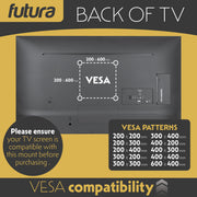 Futura Futura TV Bracket 32-80 Inch | Full Motion Television Wall Mount