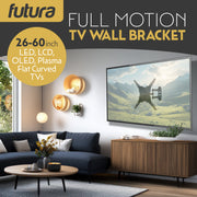 Futura Futura TV Wall Bracket | Full Motion 26–60 Inch Television Mount