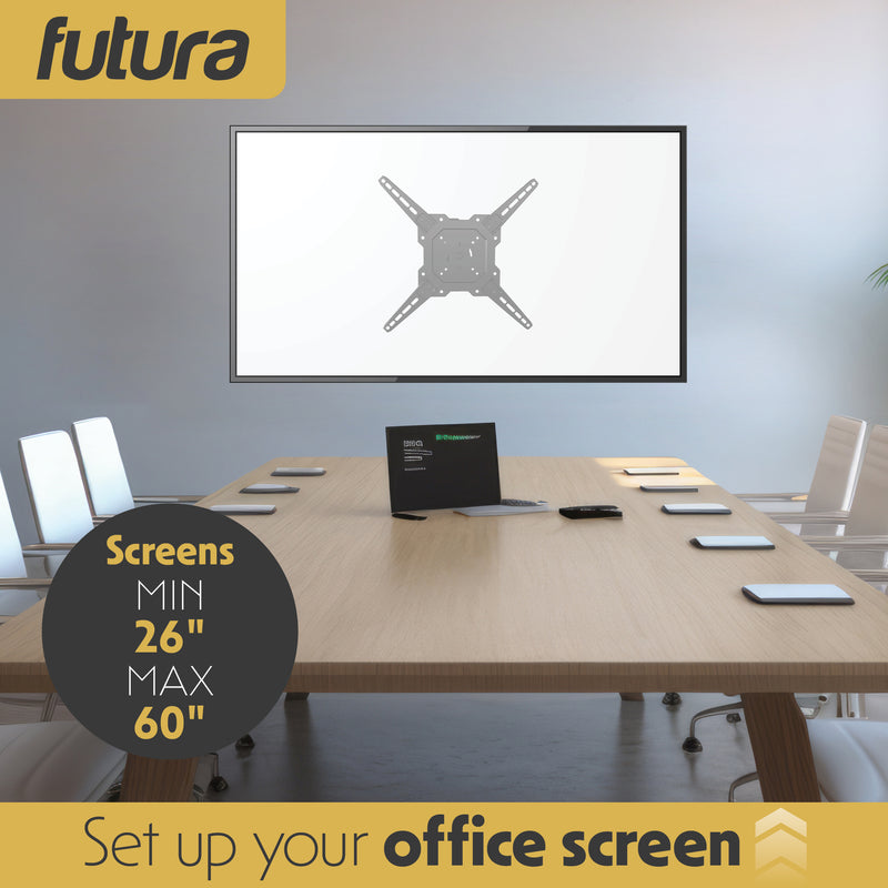 Futura Futura TV Wall Bracket | Full Motion 26–60 Inch Television Mount