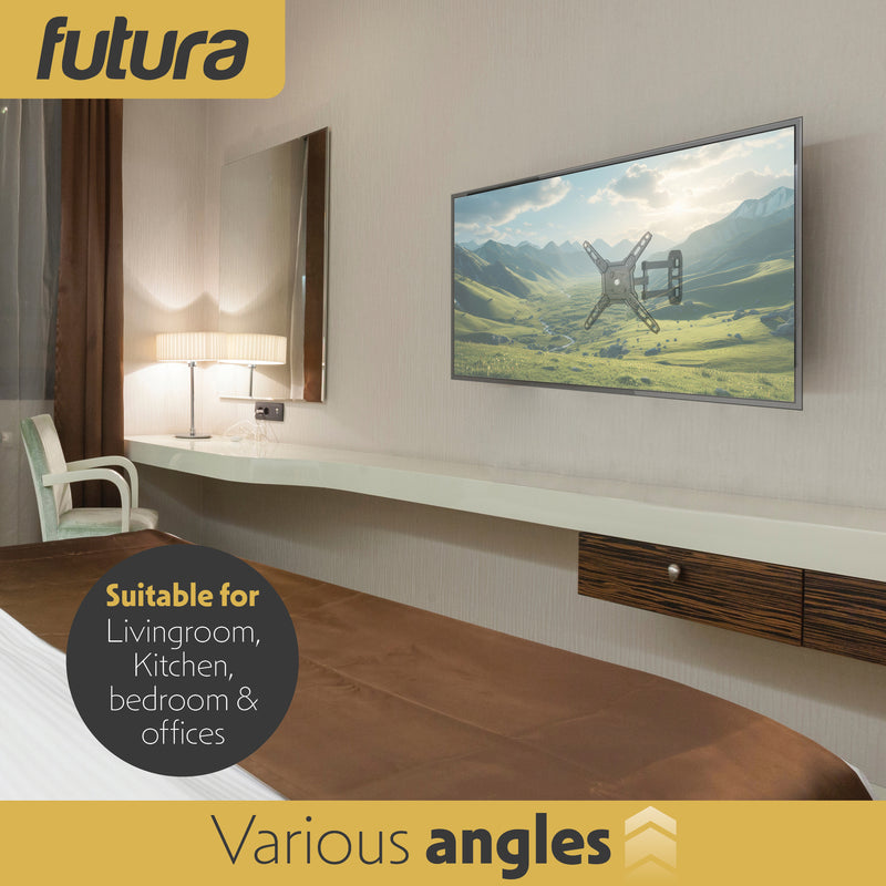 Futura Futura TV Wall Mount up to 43 Inch Adjustable Bracket