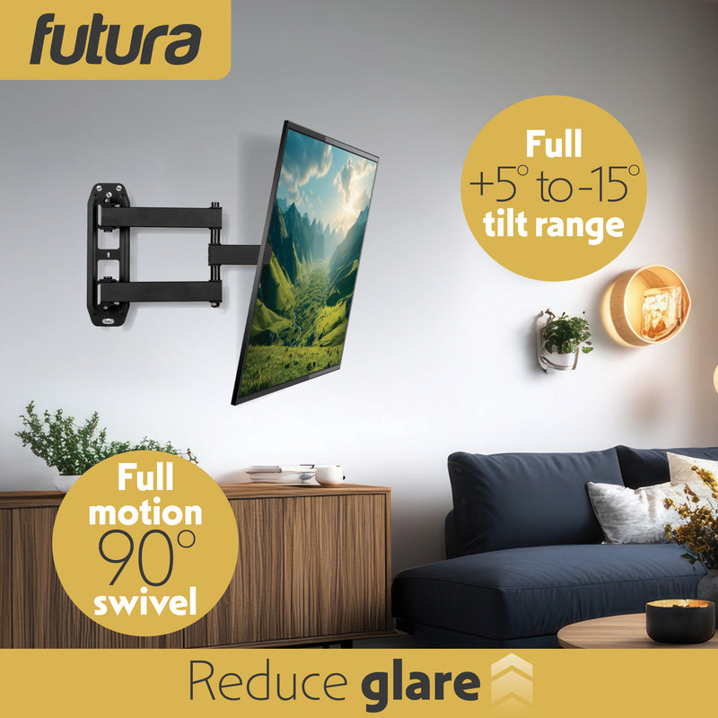 Futura Futura TV Wall Mount up to 43 Inch Adjustable Bracket